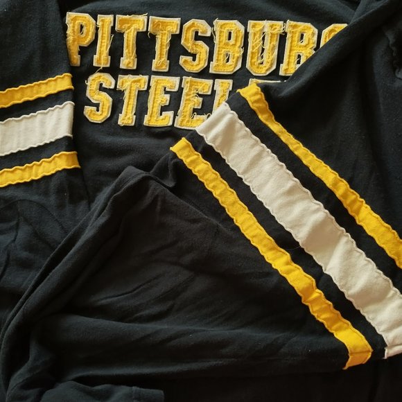 New Football Hall of Fame Throw Back Steelers Authentic NFL Jersey - Picture 7 of 15